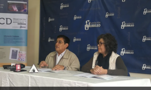 Fundación Jubileo presenta siete propuestas para unas elecciones generales sólidas y confiables