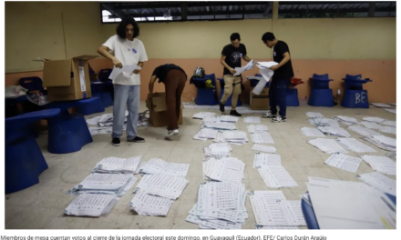 OEA: Las elecciones en Ecuador fueron «transparentes y sin irregularidades generalizadas»